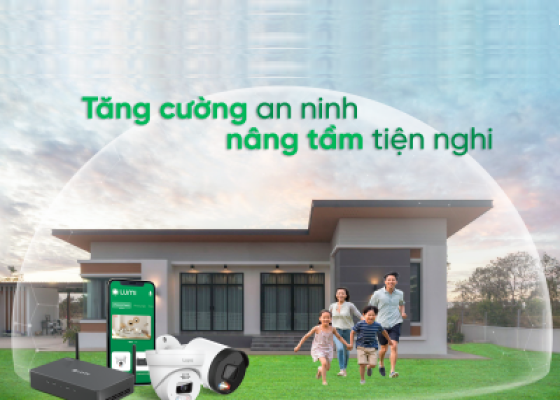 Tăng cường an ninh, nâng tầm tiện nghi cùng giải pháp AI Camera Lupa