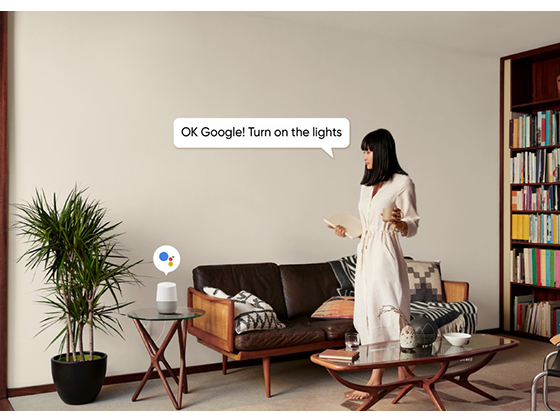 “OK Google! Turn on the lights”