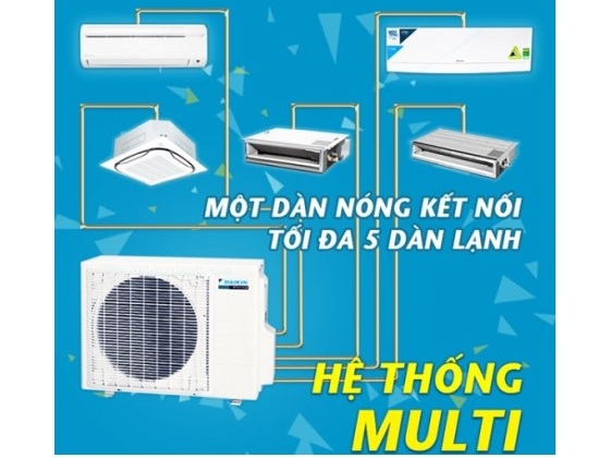 Điều hòa dân dụng - Multi 