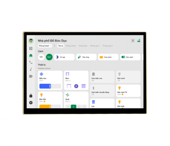 Màn hình đa nhiệm Wallpad