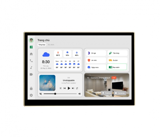 Màn hình đa nhiệm Wallpad